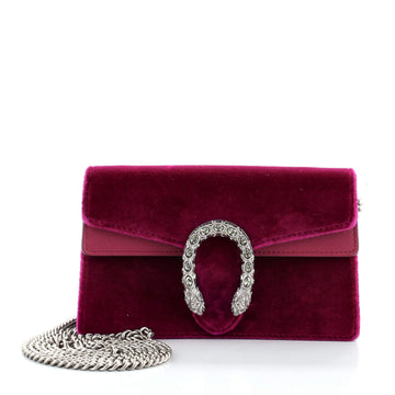 Gucci Dionysus Bag Velvet Super Mini