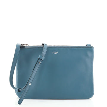 Celine Trio Crossbody Bag Leather Small