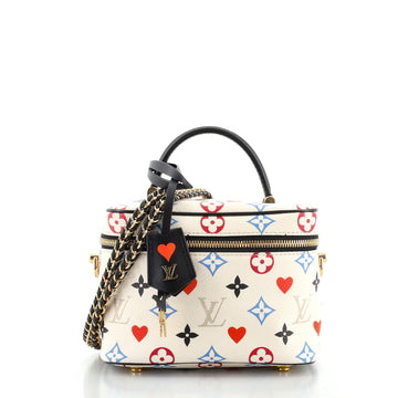 Louis Vuitton Vanity Handbag Limited Edition Game On Multicolor Monogram PM