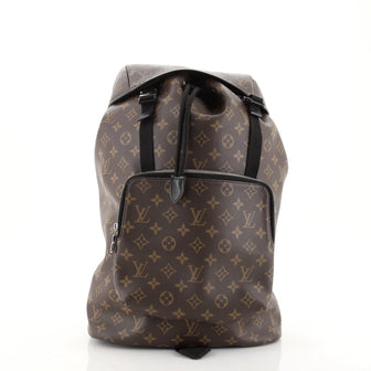 Louis Vuitton Zack Backpack Macassar Monogram Canvas