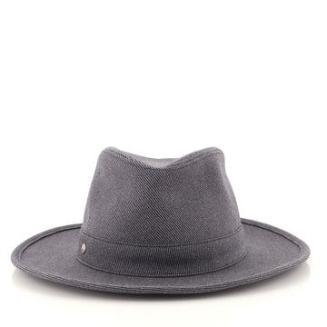 Hermes Fedora Hat Canvas