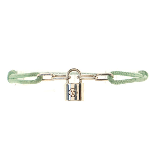 Louis Vuitton x UNICEF: Silver Lockit bracelet by Virgil Abloh
