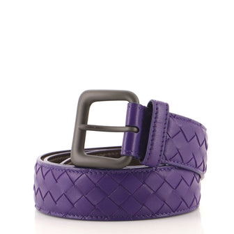 Bottega Veneta Buckle Belt Intrecciato Nappa Wide
