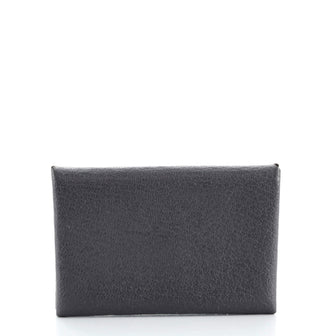 Hermes Calvi Card Holder Chevre Mysore