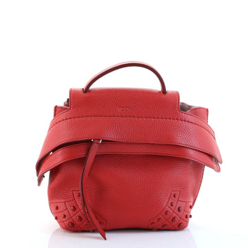 Tod's Studded Wave Backpack Leather Mini