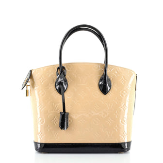 Louis Vuitton Lockit Handbag Monogram Vernis PM