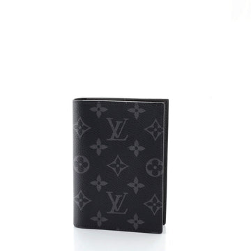 Louis Vuitton Passport Cover Monogram Eclipse Canvas