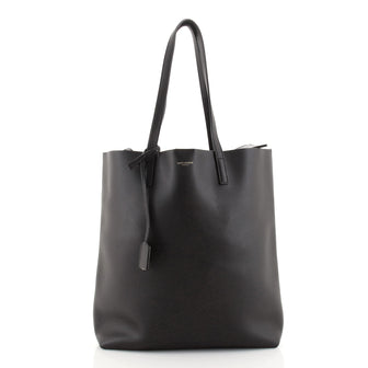 Saint Laurent Shopper Tote Leather Tall