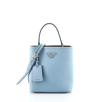 Prada Panier Bucket Bag Saffiano Leather Medium