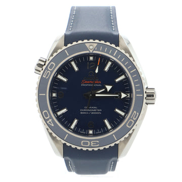 Omega Seamaster Professional Planet Ocean 600M Co-Axial Chronometer Automatic Watch Titanium and Rubber 45