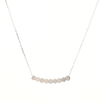 Chaumet Bee My Love Pendant Necklace 18K White Gold with Diamonds