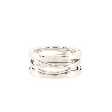 Bvlgari B.Zero1 Four Band Ring 18K White Gold