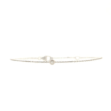 Cartier Diamants Legers Bracelet 18K White Gold and Diamond XS