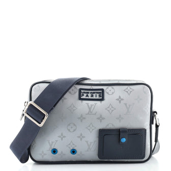 Louis Vuitton Alpha Messenger Bag Limited Edition Monogram Satellite Canvas