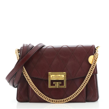 Givenchy GV3 Flap Bag Quilted Leather Small