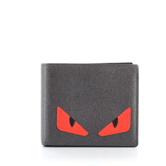 Fendi monster discount eyes bifold wallet