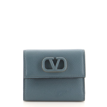 Valentino VSling Trifold Wallet Leather Compact