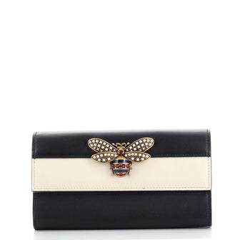 Gucci Queen Margaret Continental Wallet Leather