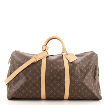 Louis Vuitton Keepall Bandouliere Bag Monogram Canvas 55