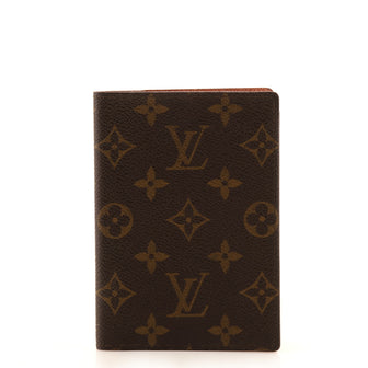 Louis Vuitton Passport Cover Monogram Canvas