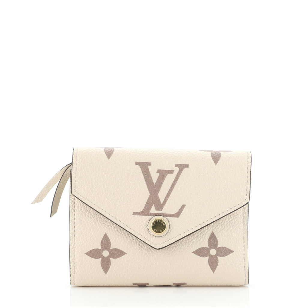 Louis Vuitton Victorine Wallet Monogram Empreinte Leather Neutral