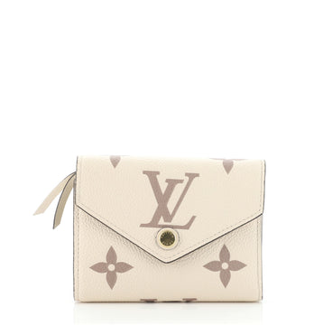 Louis Vuitton Victorine Wallet Bicolor Monogram Empreinte Giant