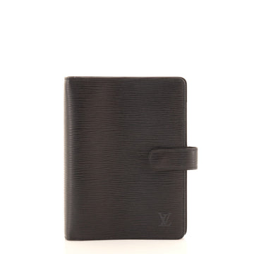 Louis Vuitton Ring Agenda Cover Epi Leather MM