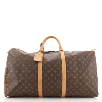 Louis Vuitton Keepall Bag Monogram Canvas 60
