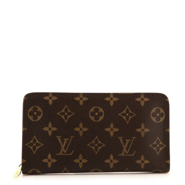 Louis Vuitton Porte-Monnaie Zippy Wallet Monogram Canvas