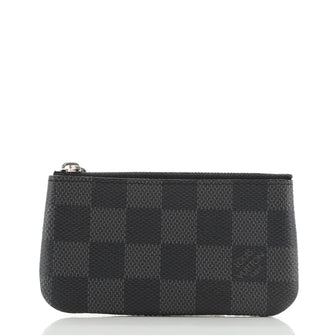 Louis Vuitton Key Pouch Damier Graphite