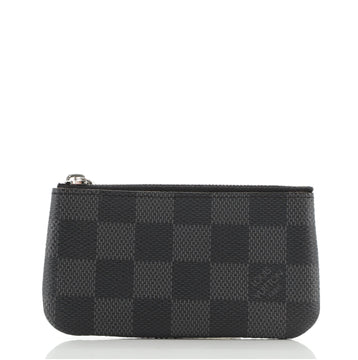 Louis Vuitton Key Pouch Damier Graphite