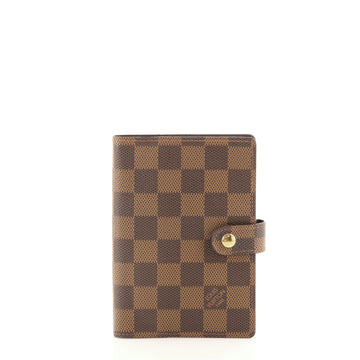 Louis Vuitton Ring Agenda Cover Damier PM