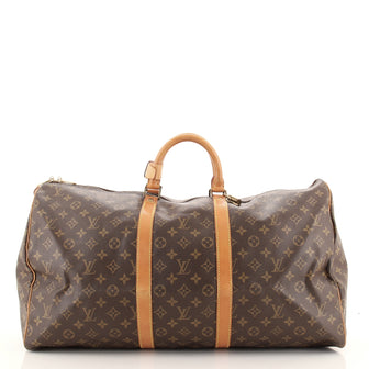 Louis Vuitton Keepall Bag Monogram Canvas 55