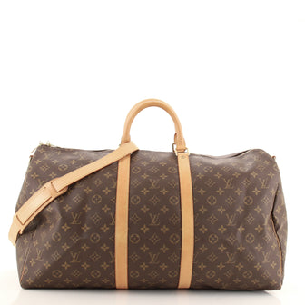 Louis Vuitton Keepall Bandouliere Bag Monogram Canvas 55