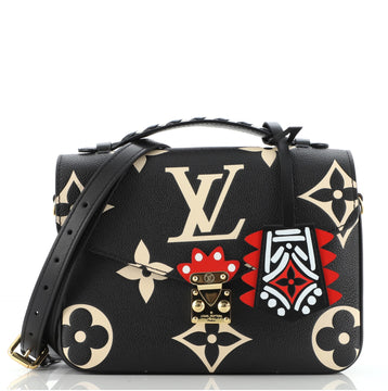Louis Vuitton Pochette Metis Limited Edition Crafty Monogram Empreinte Giant