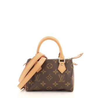 Louis Vuitton Speedy Mini HL Handbag Monogram Canvas
