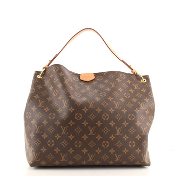 Louis Vuitton Graceful Handbag Monogram Canvas MM