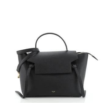Celine Belt Bag Textured Leather Mini
