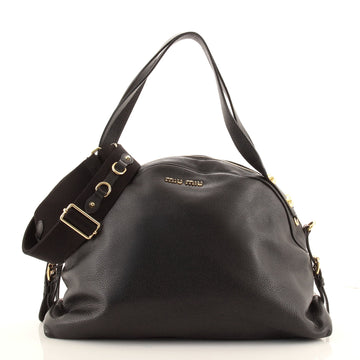 Miu Miu Dome Bowling Bag Leather Medium