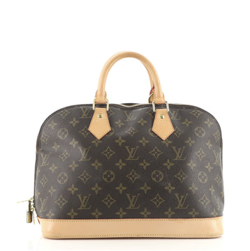 Louis Vuitton Vintage Alma Handbag Monogram Canvas PM