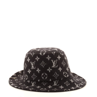 Louis Vuitton Carry On Reversible Bob Hat Monogram Wool