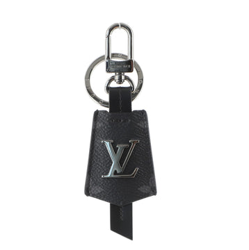 Louis Vuitton LV Clochette Bag Charm and Key Holder Monogram Eclipse Canvas