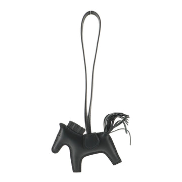 Hermes Mono-Tone GriGri Rodeo Bag Charm Leather PM
