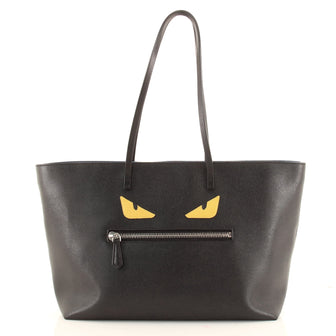 Fendi Monster Roll Tote Leather Medium