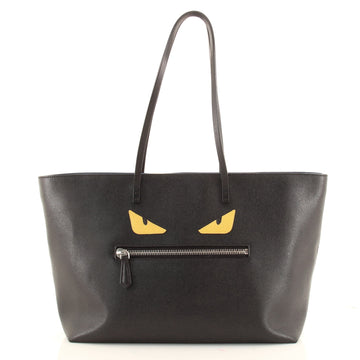 Fendi Monster Roll Tote Leather Medium