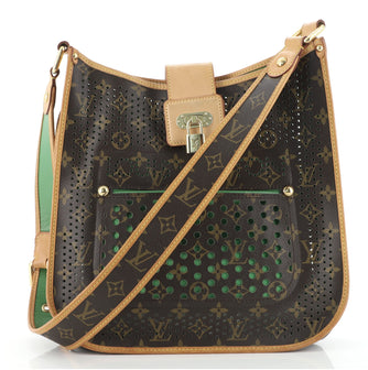 Louis Vuitton Musette Handbag Perforated Monogram Canvas