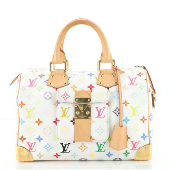 Louis Vuitton Speedy Handbag Monogram Multicolor 30