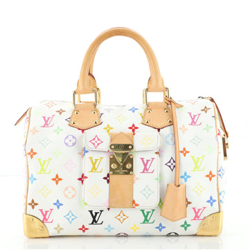 Louis Vuitton Speedy Handbag Monogram Multicolor 30