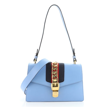 Gucci Sylvie Shoulder Bag Leather Small