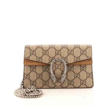 Gucci Dionysus Bag GG Coated Canvas Super Mini